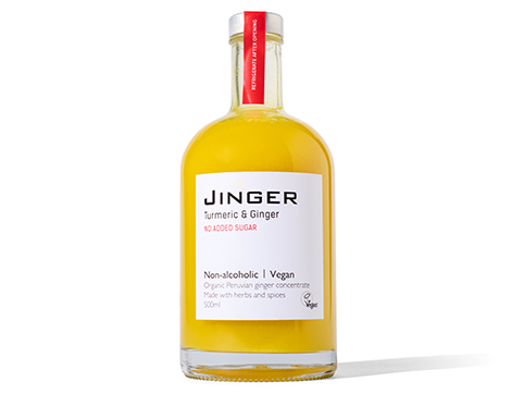 Ginger & Turmeric [NO ADDED SUGAR] - Concentrate 500ml