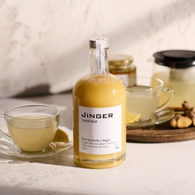 Organic Ginger Liquid Gold - 500ml - Ginger Concentrate