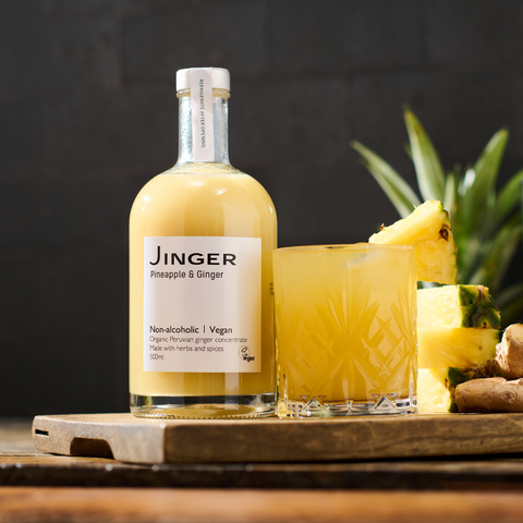 Organic Ginger & Pineapple 500ml