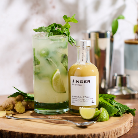 Organic Ginger & Mint Concentrate 200ml