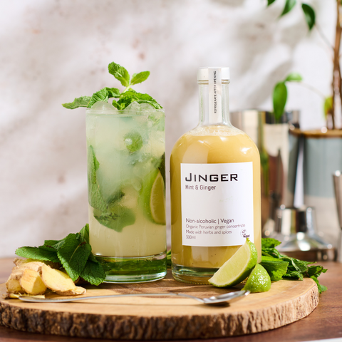 Organic Ginger & Mint Concentrate 500ml